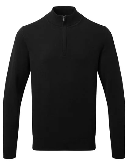 Men´s Cotton Blend 1/4 Zip Sweater 2