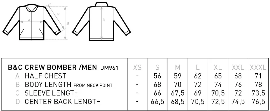 Jacket Crew Bomber /Men 3