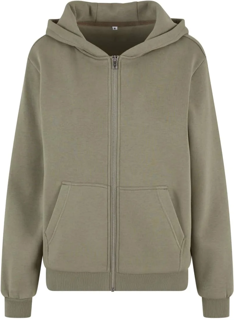 Ladies Fluffy Zip Hoody 7