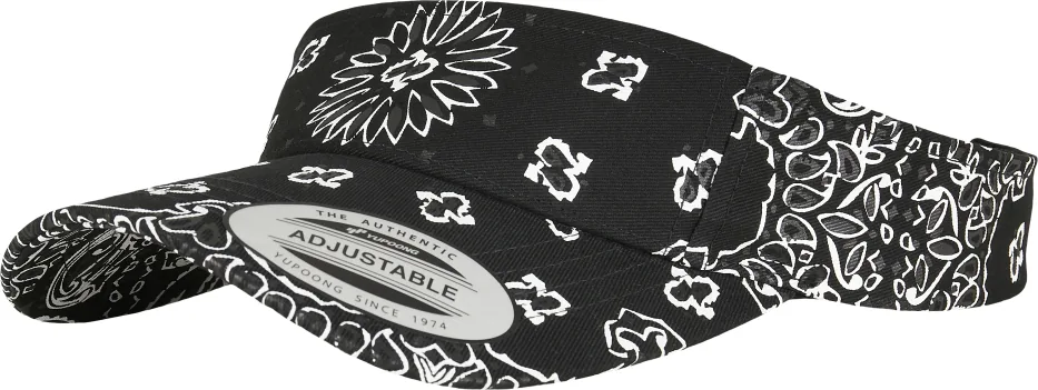 Bandana Print Visor