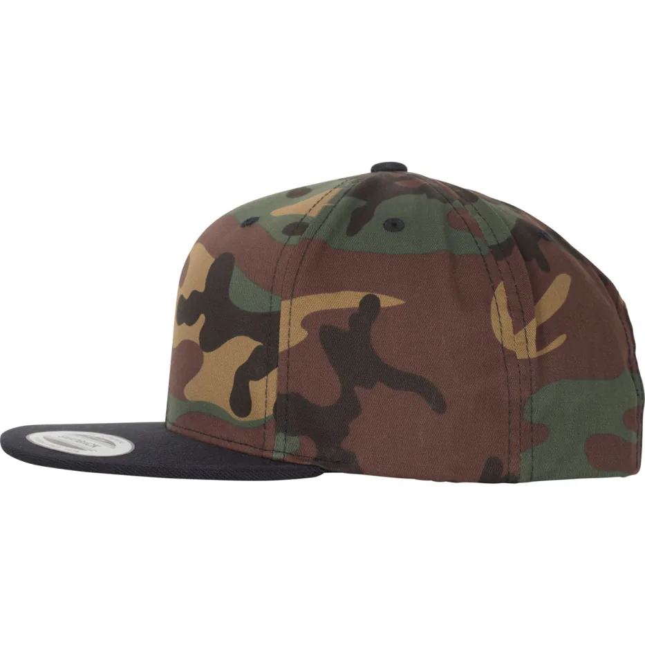 Classic Snapback 2-Tone Camo Cap 4