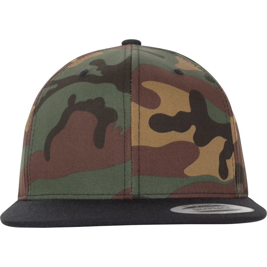 Classic Snapback 2-Tone Camo Cap 5