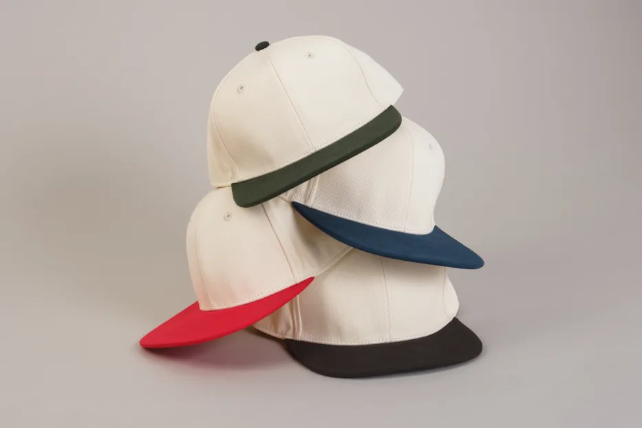 Contrast Flat Peak 6 Panel Cap 3