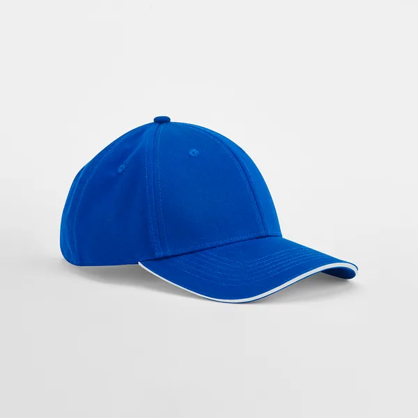 EarthAware® Classic Organic Cotton 6 Panel Cap - Sandwich Peak
