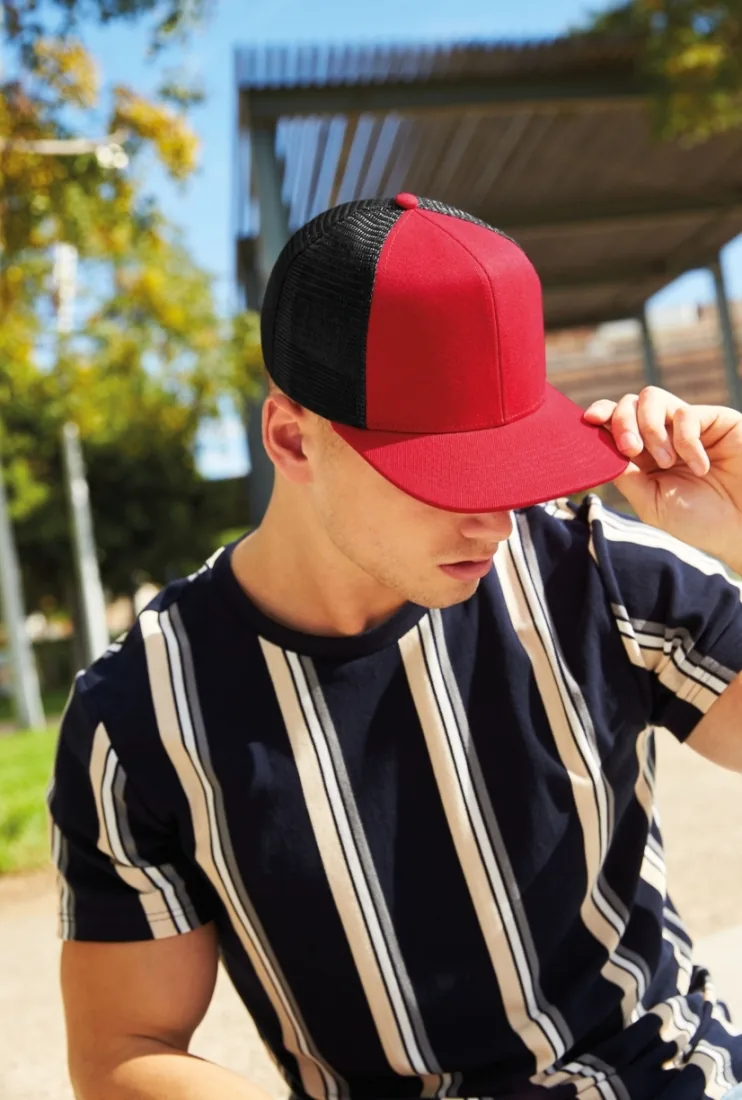 Original Flat Peak 6 Panel Trucker Cap 2