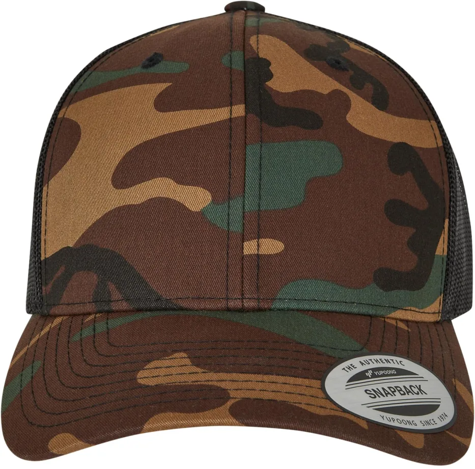 Retro Trucker Camo Cap 3