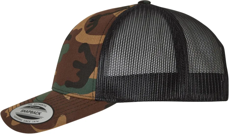 Retro Trucker Camo Cap 4