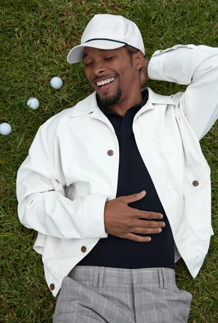 Rope Detail Golf Cap 2