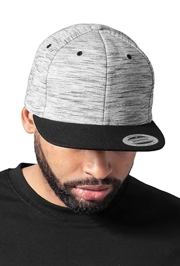 Stripes Melange Crown Snapback