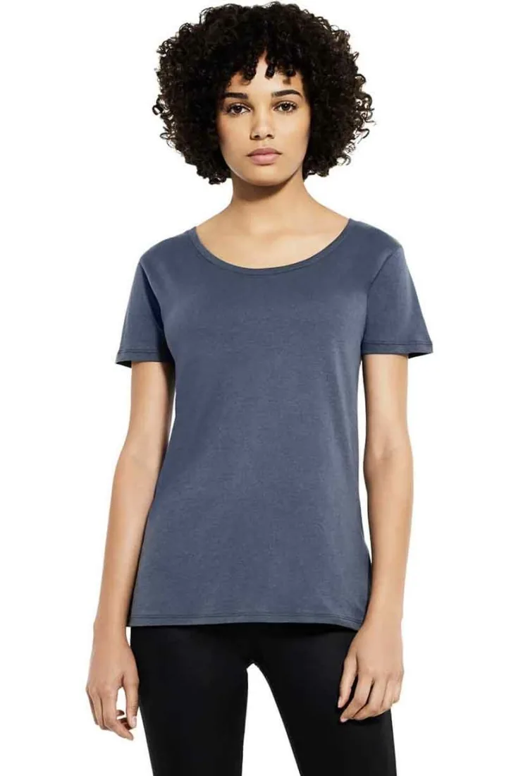 Women`s Open Neck T-Shirt 2