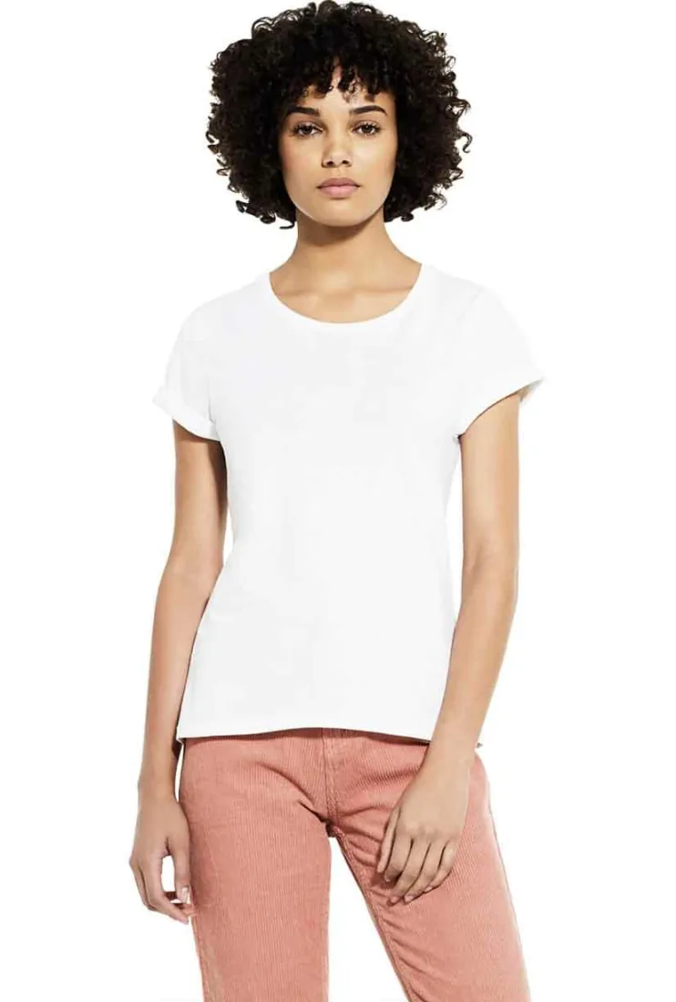 Women`s Rolled Sleeve T-Shirt 3