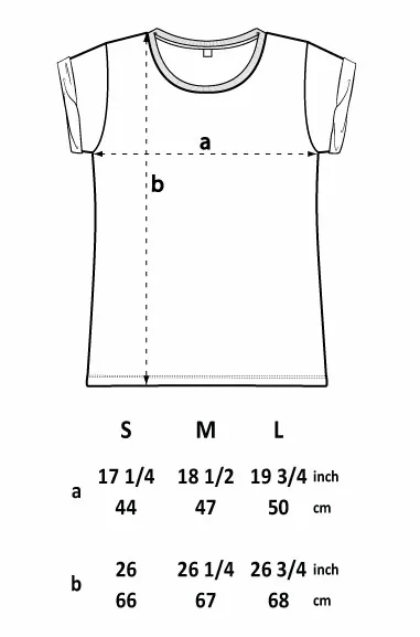 Women`s Rolled Sleeve T-Shirt 4