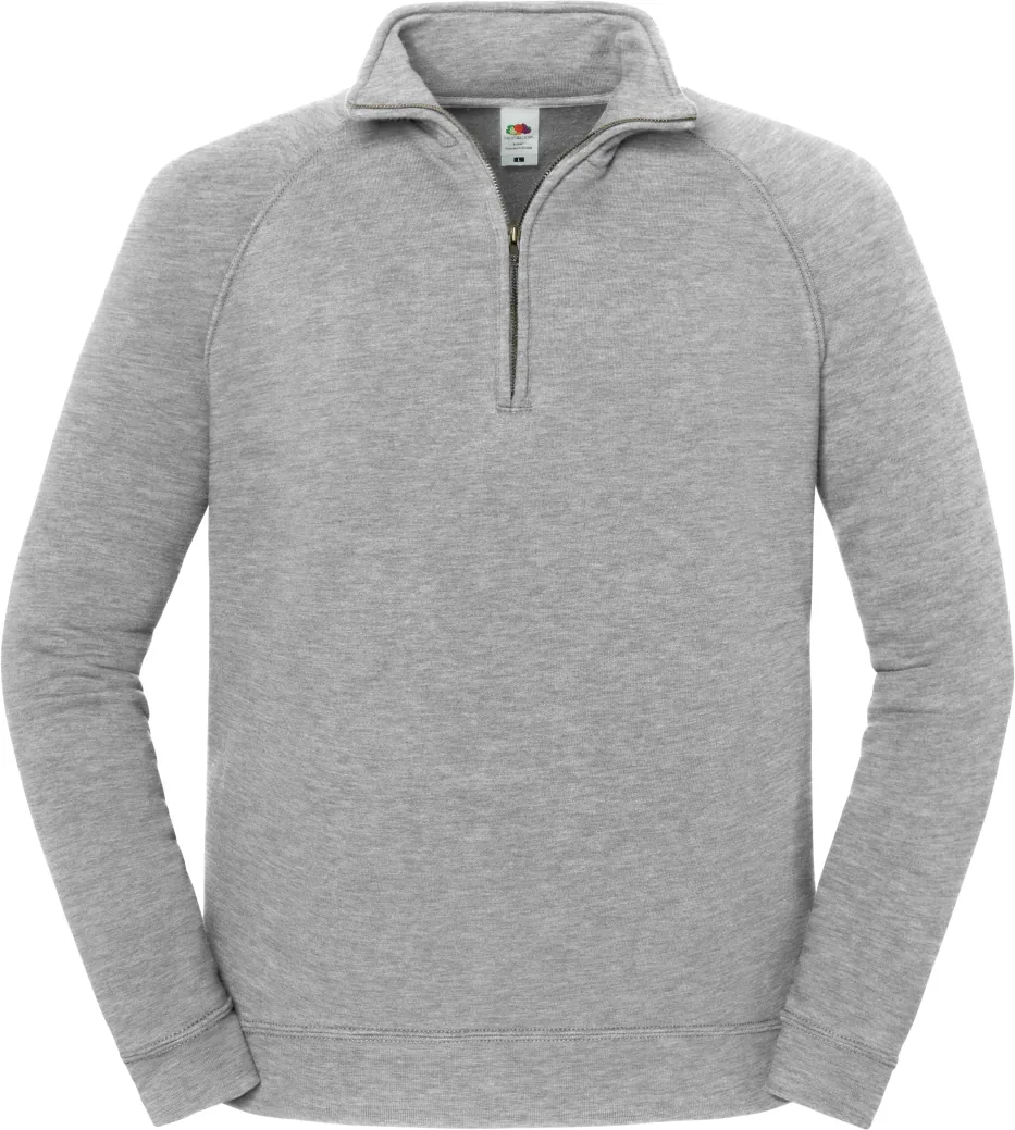 Iconic Premium Zip Neck Sweat
