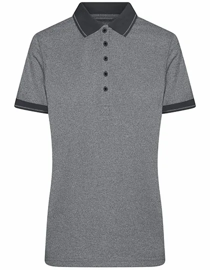 Ladies Heather Polo