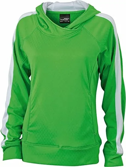 Ladies Hooded Fleece Pull