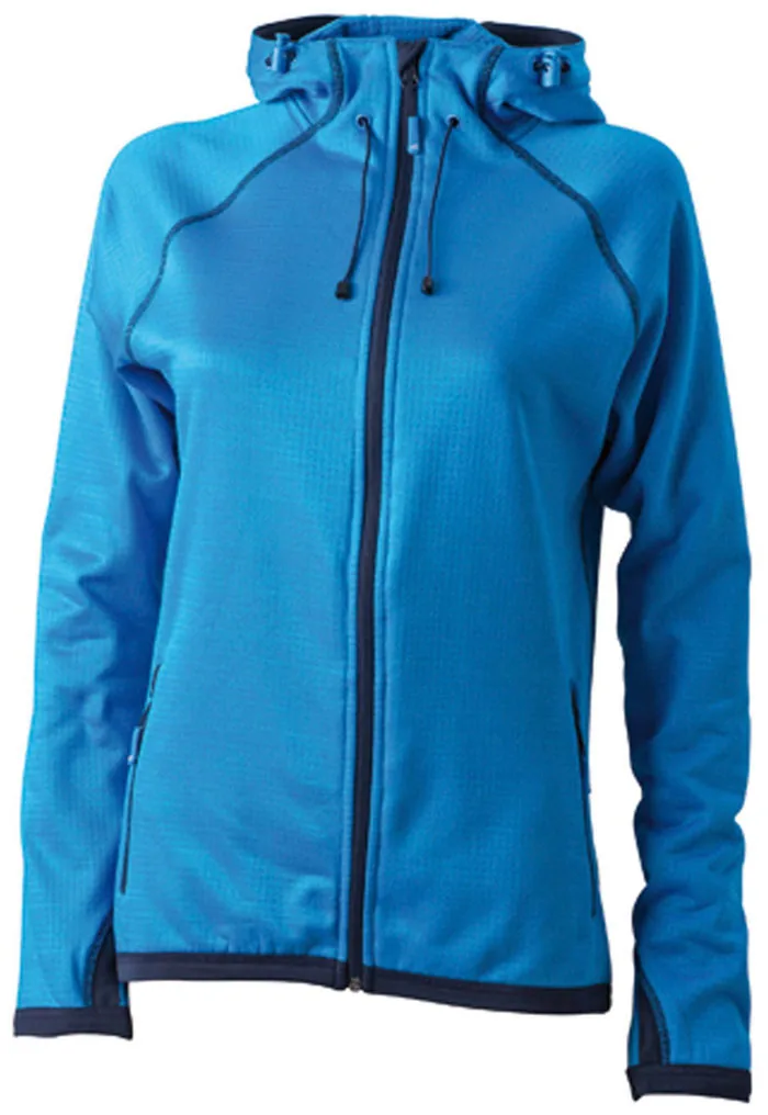Ladies` Hooded Fleece