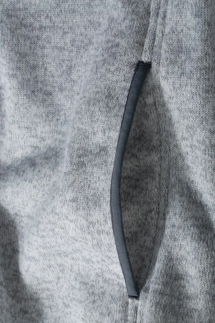 Ladies` Knitted Fleece Hoody 2