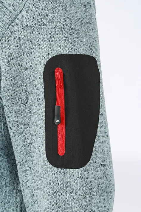 Ladies` Knitted Fleece Jacket 3