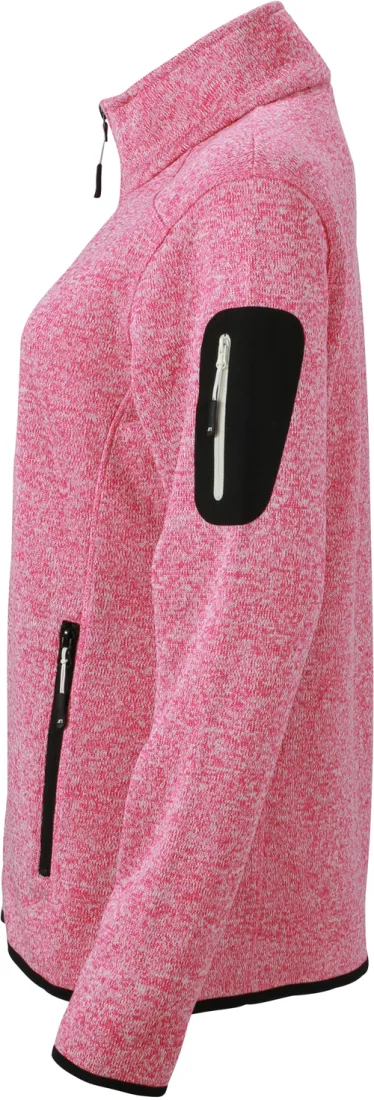 Ladies` Knitted Fleece Jacket 5