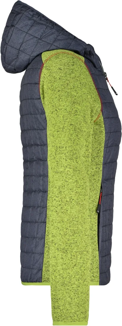 Ladies` Knitted Hybrid Jacket 4