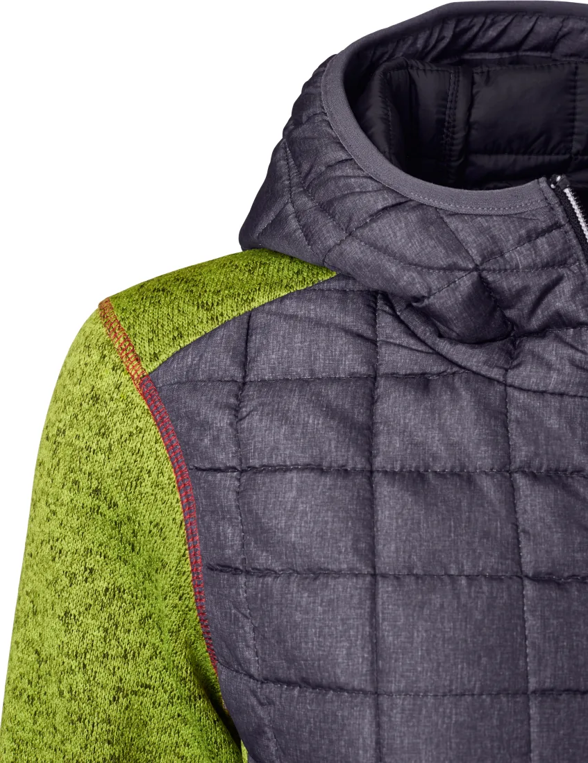 Ladies` Knitted Hybrid Jacket 5