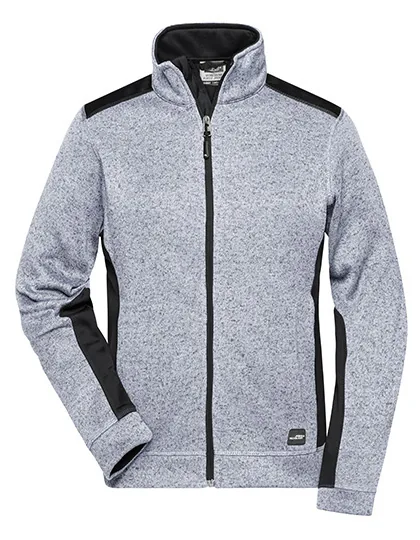 Ladies Knitted Workwear Fleece Jacket -STRONG-