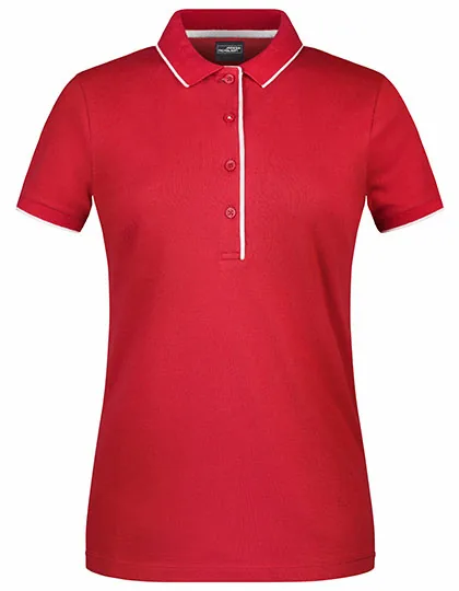 Ladies` Polo Stripe