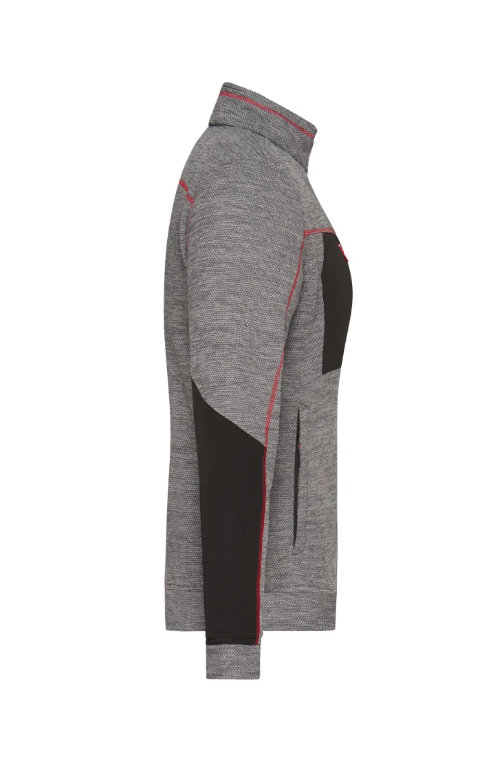 Ladies` Structure Fleece Jacket 5