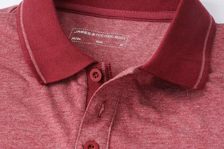 Men`s Heather Polo 3
