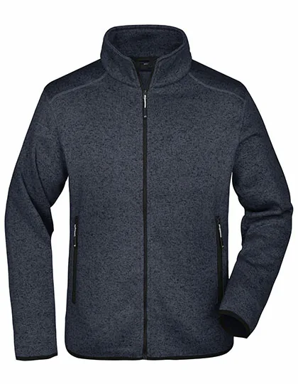 Men`s Knitted Fleece Jacket