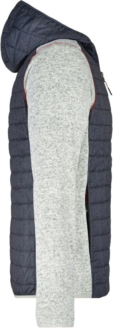 Men`s Knitted Hybrid Jacket 4