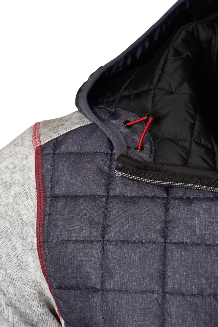 Men`s Knitted Hybrid Jacket 6
