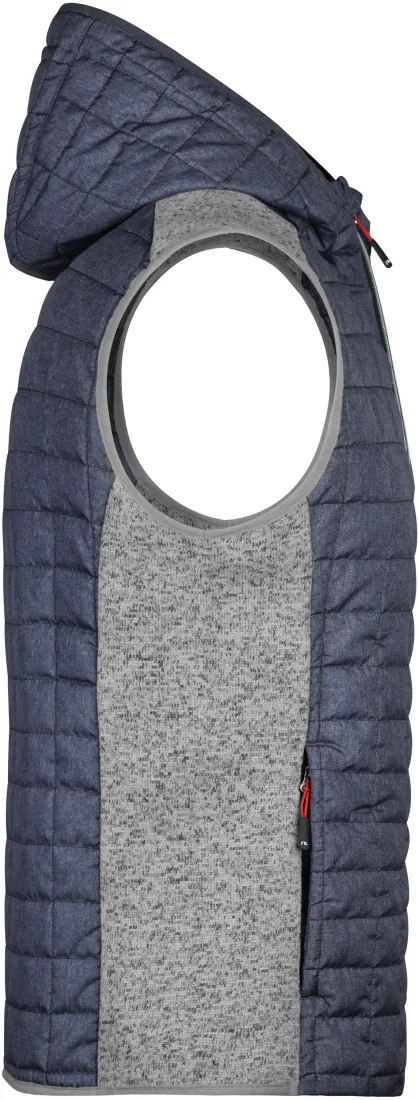 Men`s Knitted Hybrid Vest 2
