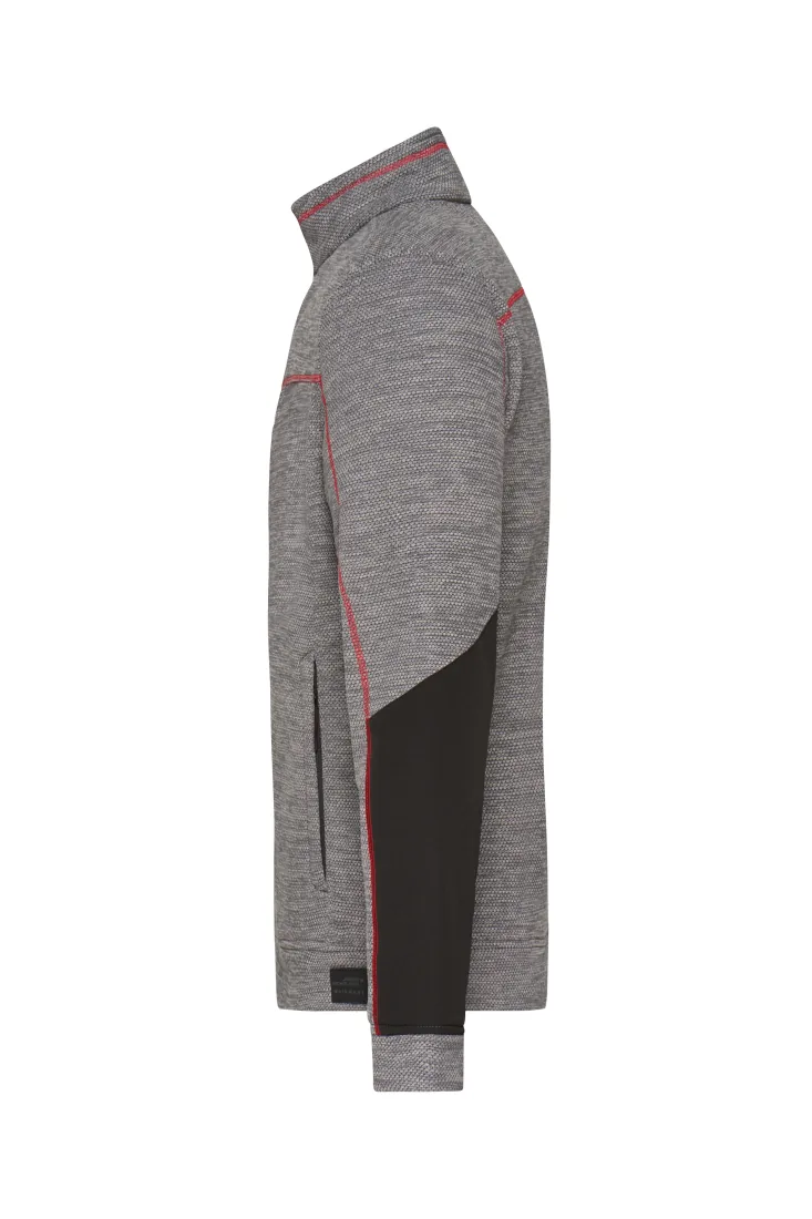 Men`s Structure Fleece Jacket (JN1818) 2