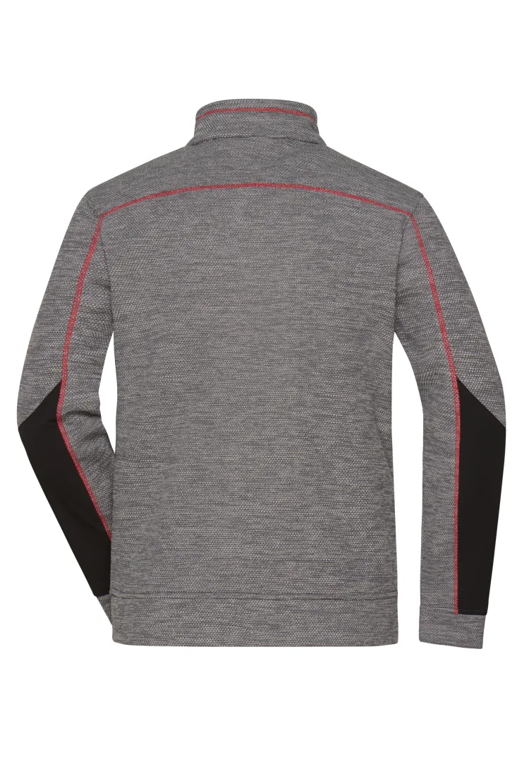 Men`s Structure Fleece Jacket (JN1818) 3