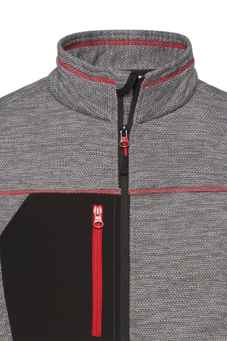 Men`s Structure Fleece Jacket (JN1818) 5