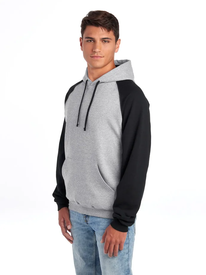 Nublend® Colour-Block Raglan Hooded Sweatshirt 3