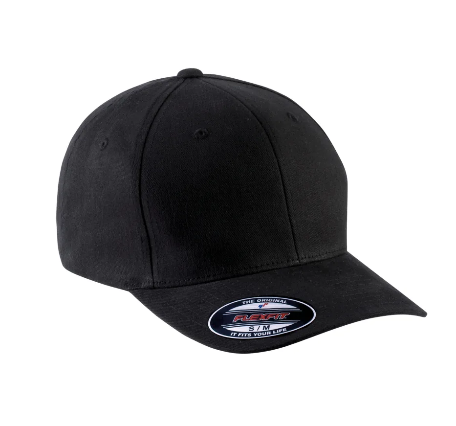 6-Panel Flexfit Schirmmütze - Gebürstete Baumwolle