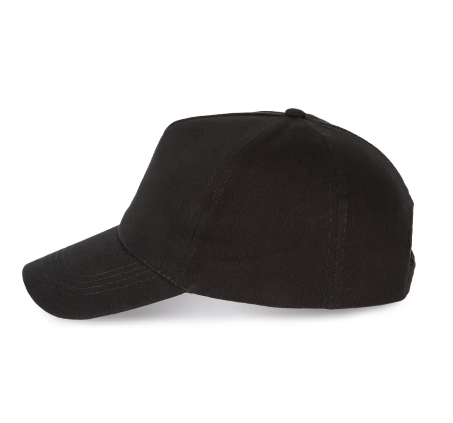 Sportkappe mit 5 Panels aus dicker Baumwolle