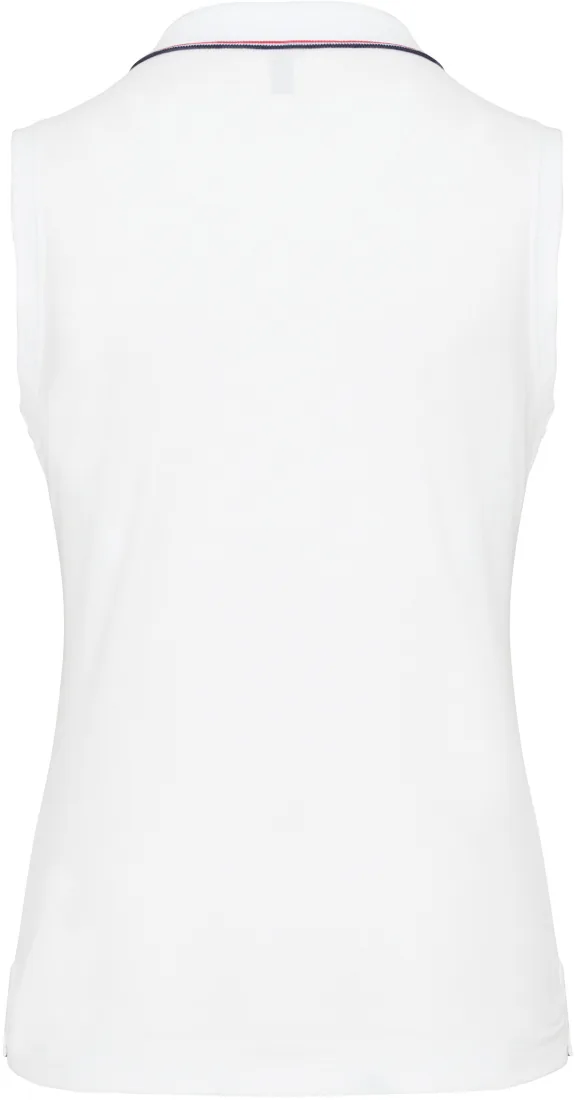 Ärmelloses Polohemd für Damen 3