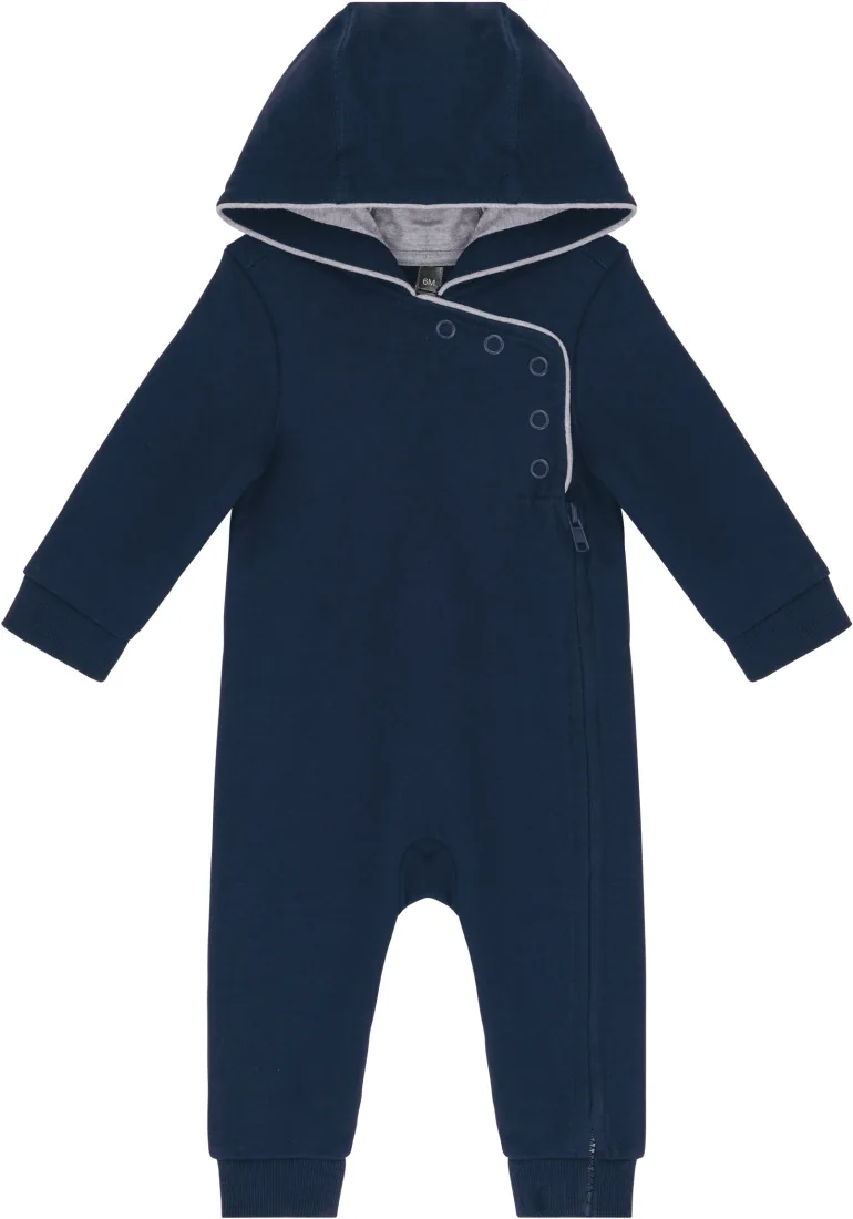 Babystrampler mit Kapuze