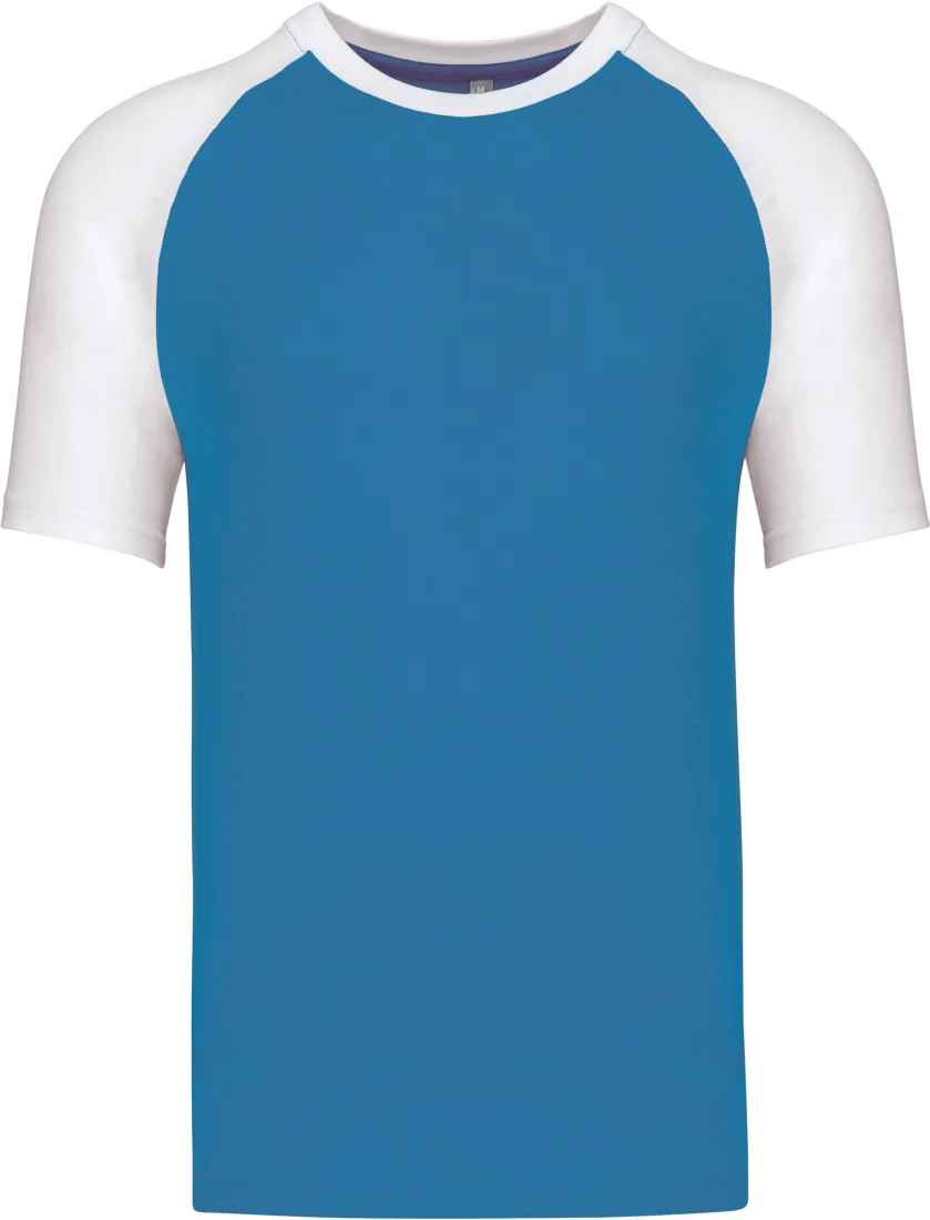 Baseball-Shirt, zweifarbig