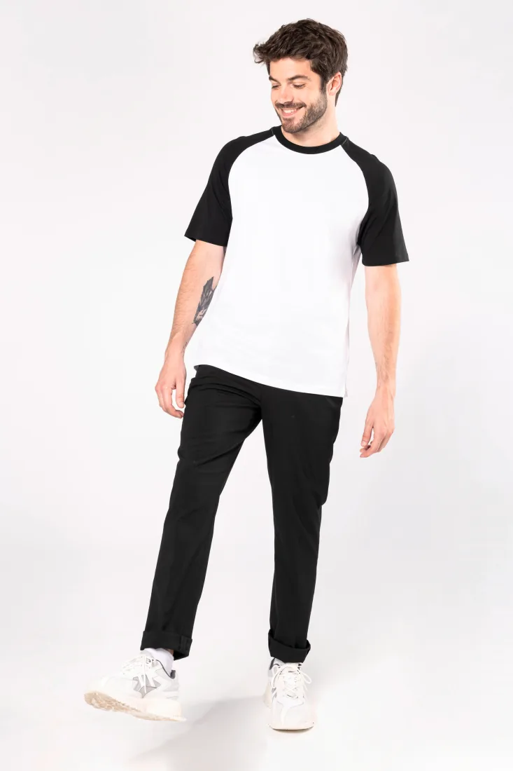 Baseball-Shirt, zweifarbig 2