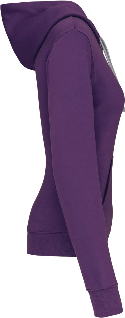 Damen-Kapuzensweatshirt bicolor 3