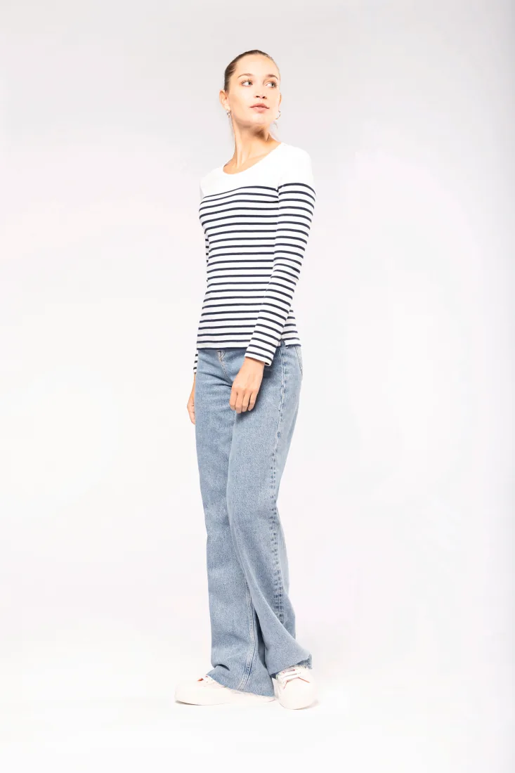 Damen-Marineshirt Langarm 2