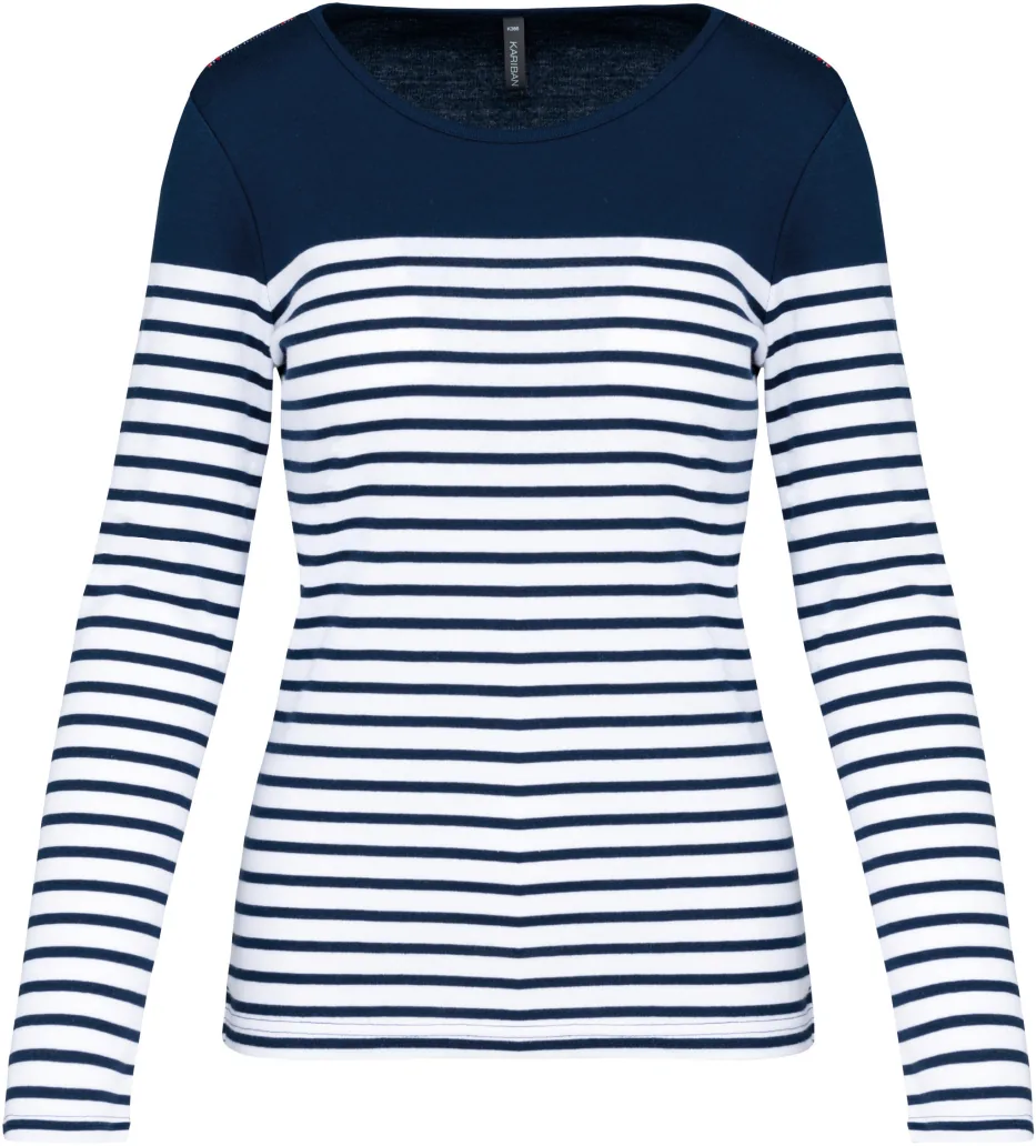 Damen-Marineshirt Langarm