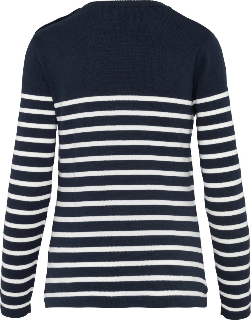 Damenpullover im Marine-Stil 3