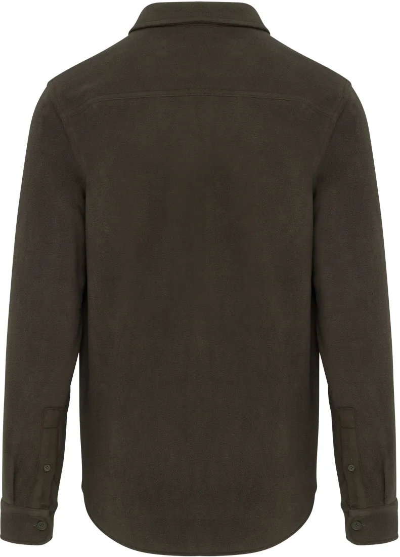 Fleece-Hemdjacke mit Sherpa-Futter 3