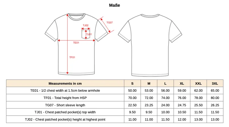Gestreiftes Kurzarm-T-Shirt im Marine-Stil mit Tasche 5