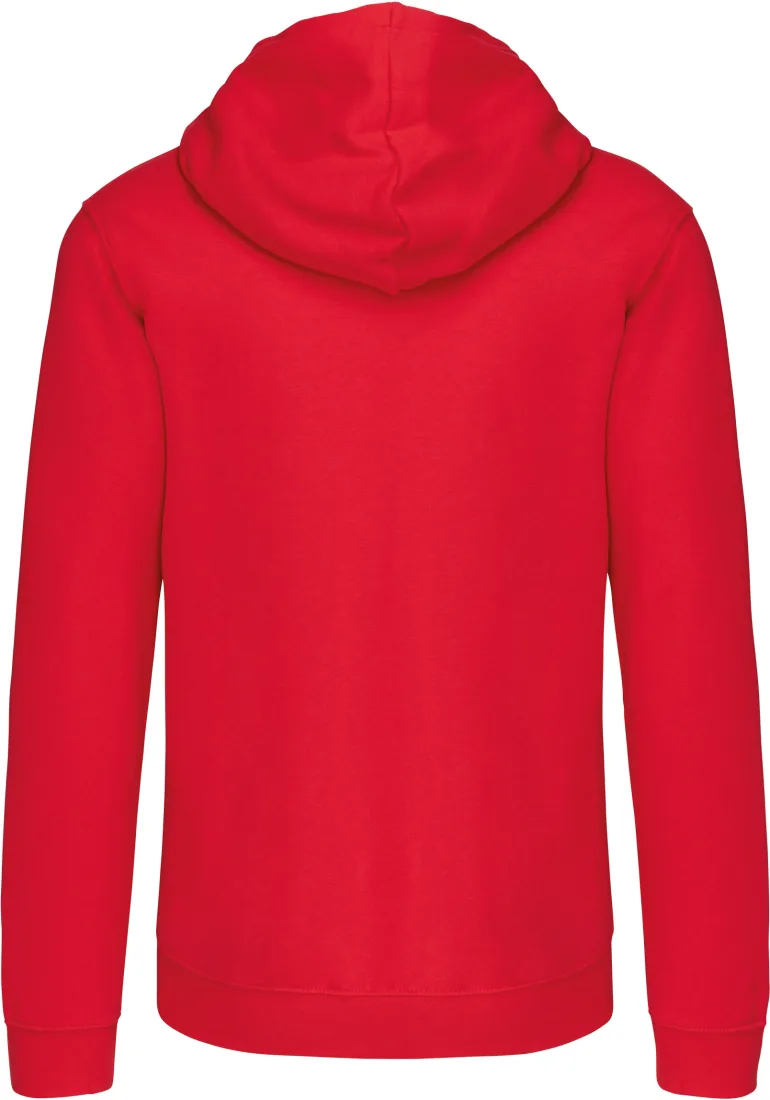Herren-Kapuzensweatshirt Bicolor mit Reißverschluss 4